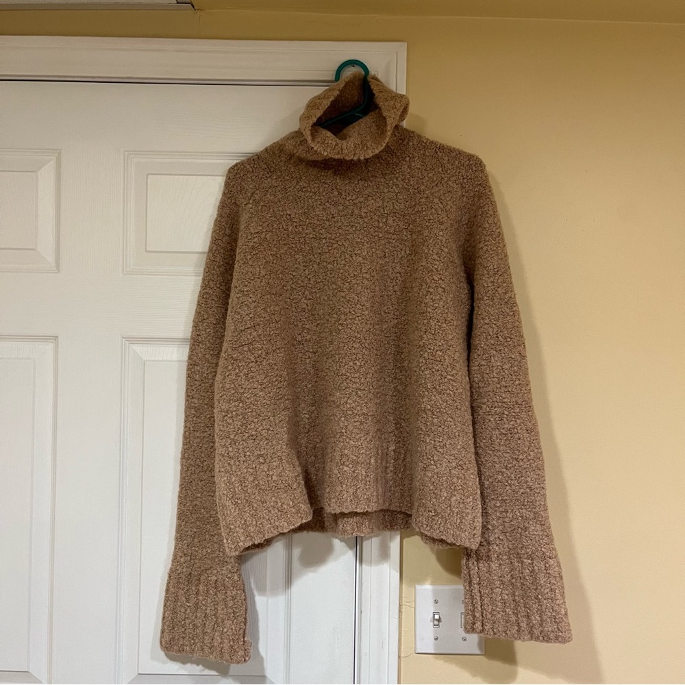 Tuckernuck Cozy Turtleneck Sweater in Beige